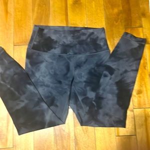 Lululemon NWOT Wunder under a high Rise- Diamond Dye Graphite Grey size 8